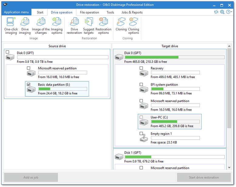 download the new O&O DiskImage Professional 18.4.322