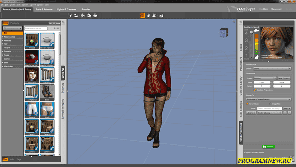 DAZ Studio Pro 4.9